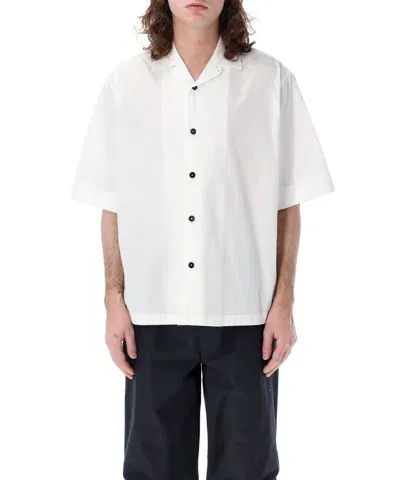 Jil Sander Short Sleeve Shirt In White