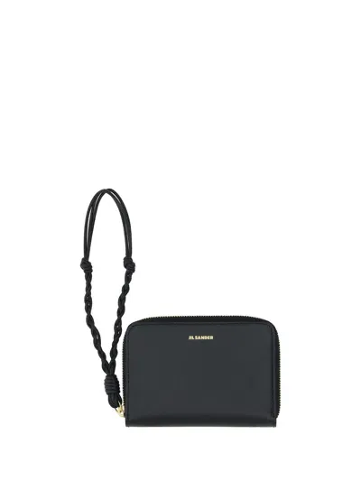 Jil Sander Wallet In Black