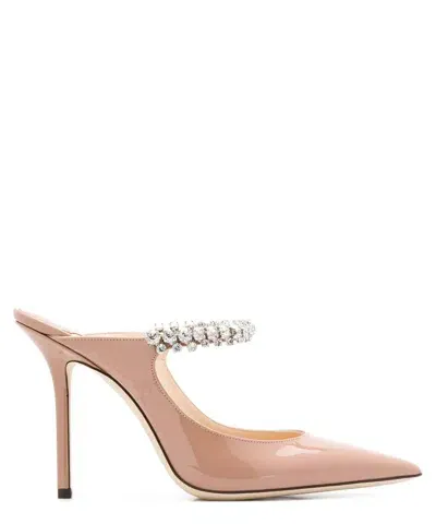 Jimmy Choo Bing 100 Pumps In Pink