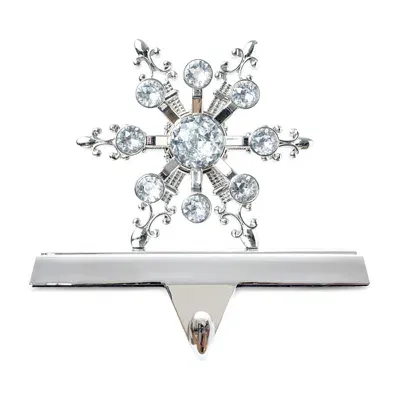 Joanna Buchanan Snowflake Stocking Holder In Silver