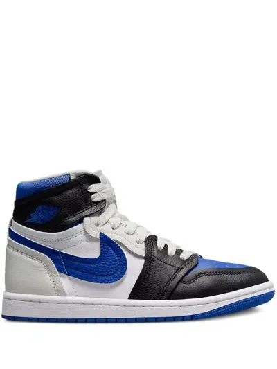 Jordan 1 High Method Of Make "black/white/sail/game Royal" Sneakers