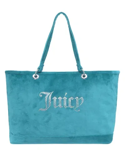 Juicy Couture Kimberly Large Tote Bag In Lightblue