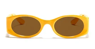 Junk Plastic Rehab Sunglasses In Yellow