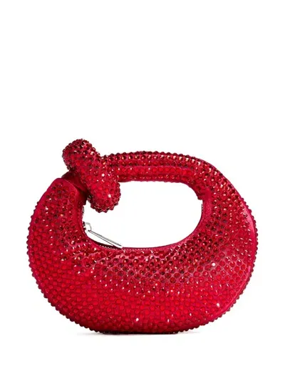 Jw Pei Abacus Crystal-embellished Tote Bag In Red