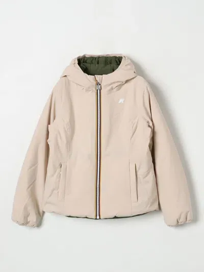 K-way Jacket  Kids Color Beige