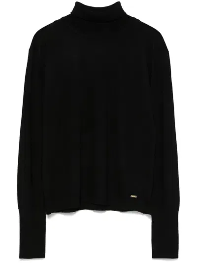 Kaos Roll-neck Sweater In Black