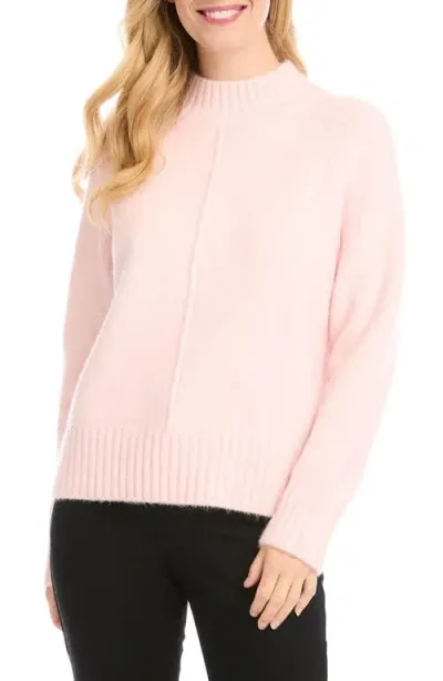 Karen Kane Turtleneck Sweater In Rose