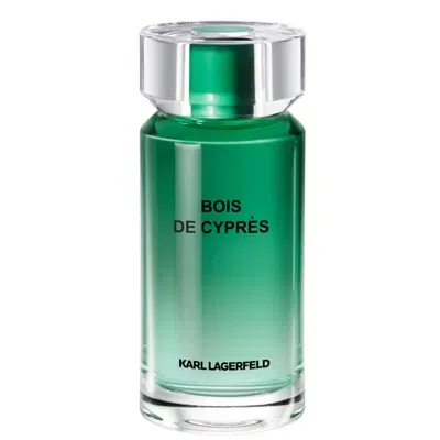 Karl Lagerfeld Bois De Cyprès Eau De Toilette Spray 100ml In White