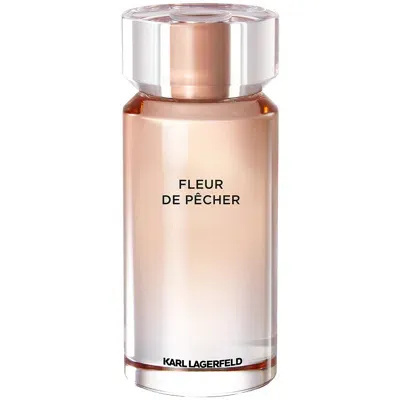 Karl Lagerfeld Fleur De Pêcher Eau De Parfum 100ml In White