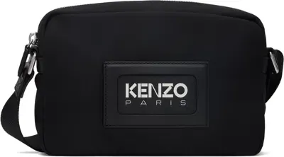 Kenzo ブラック  Paris Graphy ストラップ バッグ In Black