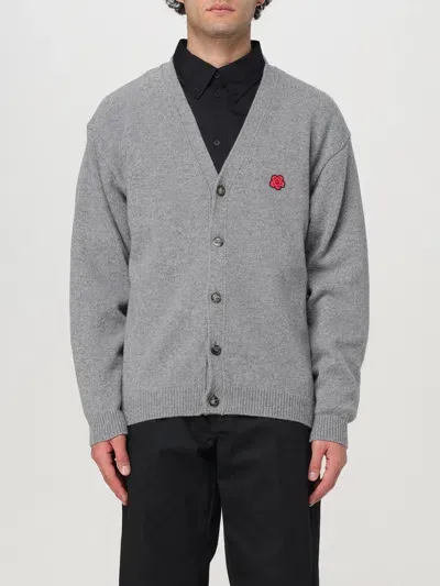 Kenzo Cardigan  Men Color Grey In Grau