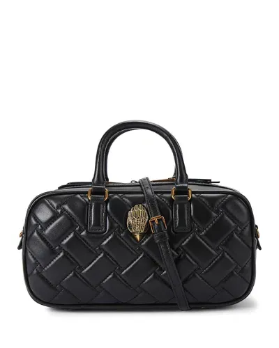 Kurt Geiger Small Kensington Duffel Satchel In Black