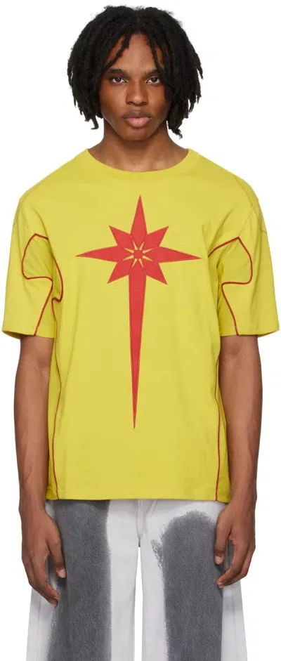 Kusikohc Yellow Rider T-shirt In Yasmine Yellow