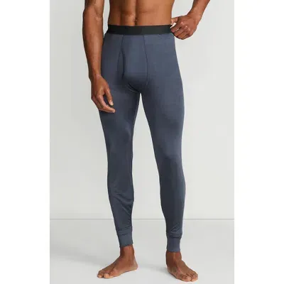 Lands' End Silk Long Underwear Pants In Shale