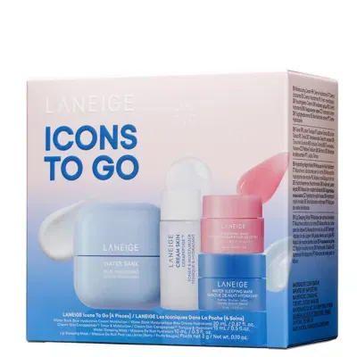 Laneige Icons To Go Set In White