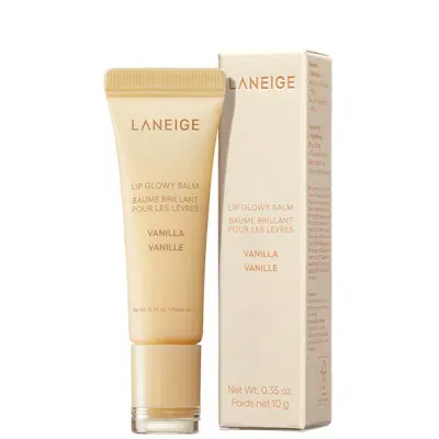 Laneige Lip Glowy Balm - Vanilla 10g In White