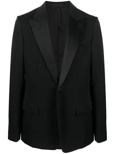 Lanvin Blazers In Black