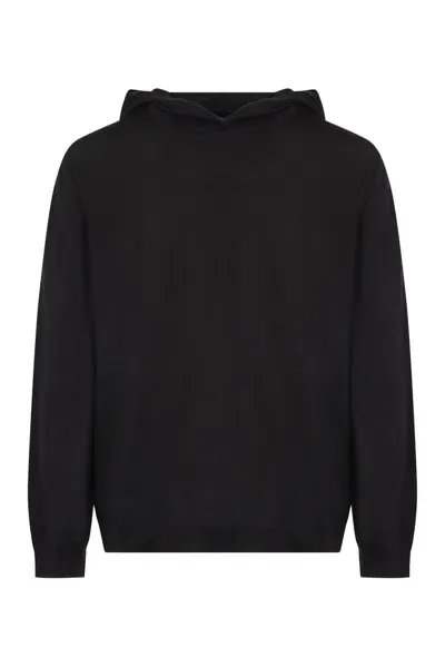 Le Kasha Madrid Knitted Hoodie In Black