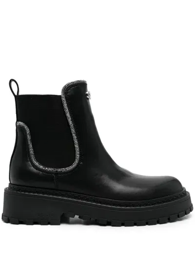 Liu •jo Beatles Ankle Boots In Schwarz