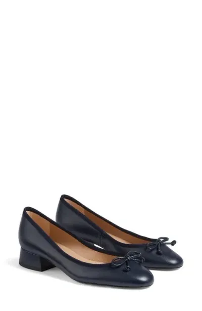 Lk Bennett Aurelie Pump In Navy