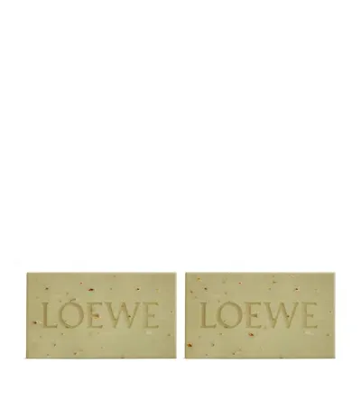 Loewe Marihuana Soap Bar Set In White