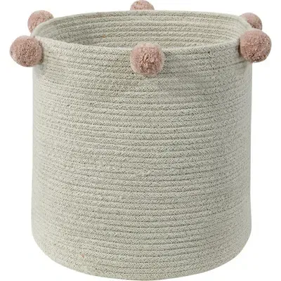 Lorena Canals Kids'  Bubbly Basket In Natural/nude