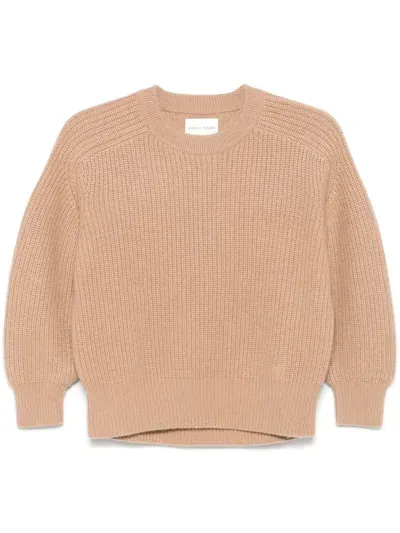 Loulou Studio Marcela Sweater In Brown