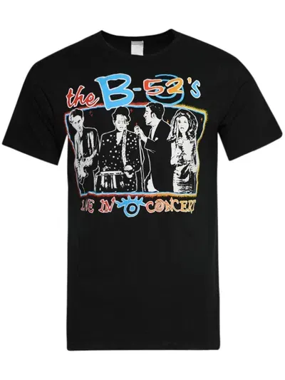 Madeworn The B52's Cotton T-shirt In Black