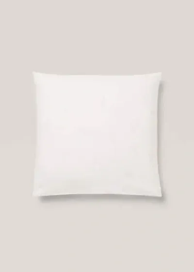 Mango Home Set Of Pillow C Aqua Green In White