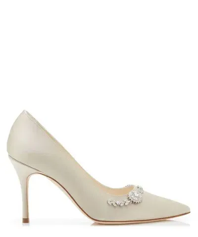 Manolo Blahnik Pumps In Grey