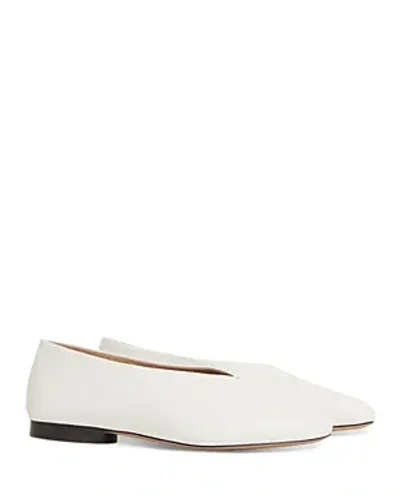 Mansur Gavriel Women's Glove Ballet Flats In Bianca