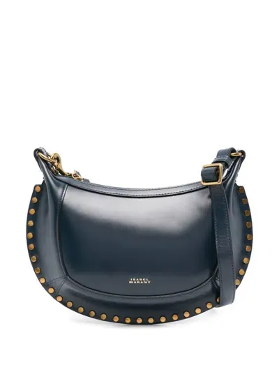 Marant Etoile Oskan Moon Shoulder Bag In Blue