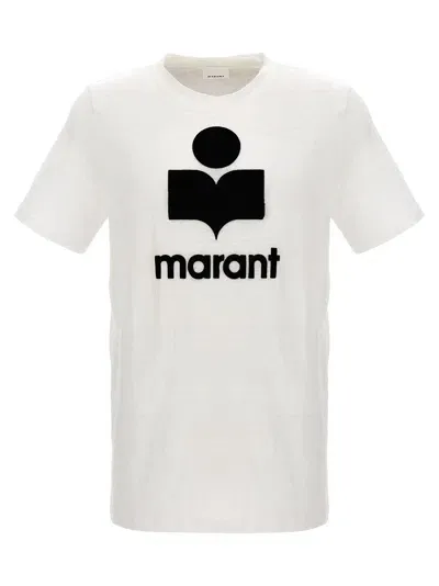 Marant 'karman' T Shirt In White/black