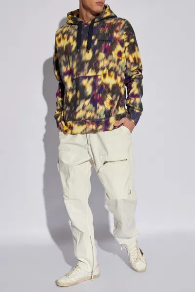 Marant Marvin Embroidered-logo Hoodie In Multicolour