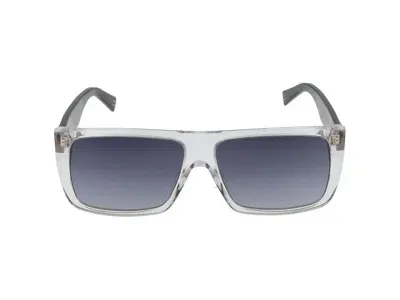 Marc Jacobs Eyewear Rectangle Frame Sunglasses In Transparent