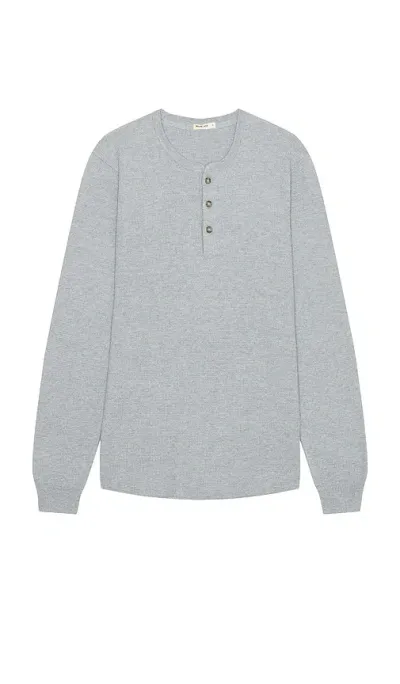 Marine Layer Henley In Grey