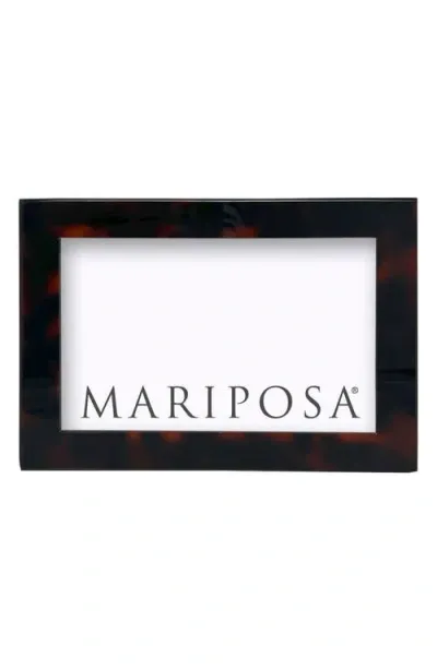 Mariposa Tortoise Pattern Picture Frame In Brown