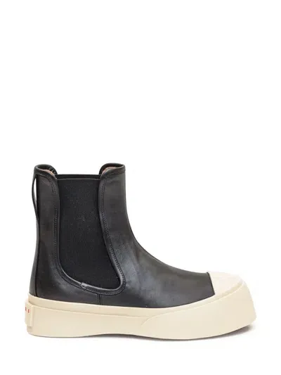 Marni Pablo Chelsea Boot In Black