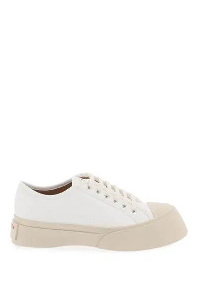 Marni Leather Pablo Sneakers In Multicolor