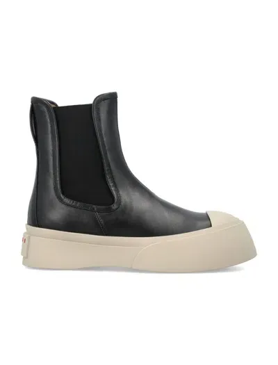 Marni Pablo Chelsea Boot In Black