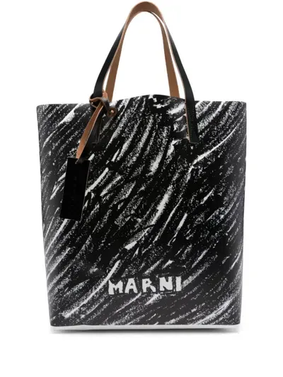 Marni Tribeca Printed Tote Bag