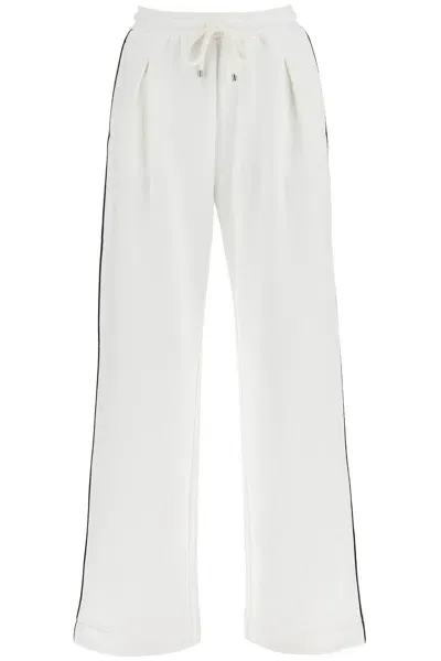 Max Mara Curve Joggers With In White