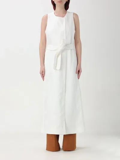 Max Mara Dress  Woman Color White