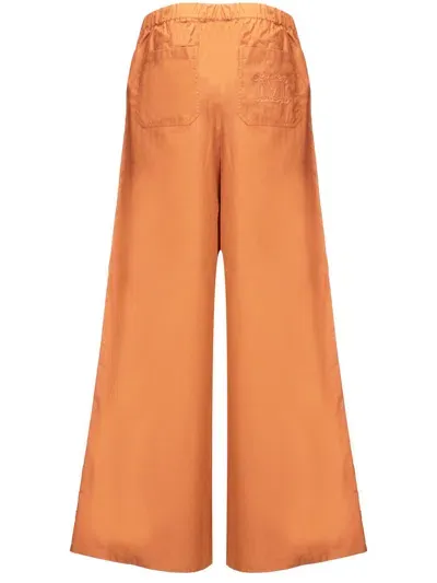 Max Mara Trousers In Gold