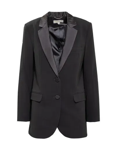 Michael Kors Single-breasted Blazer In Black