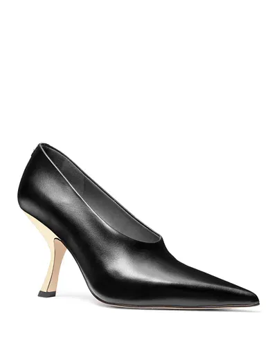 Michael Kors Women's Luna Pointed Toe Pumps In Black