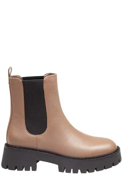 Michael Michael Kors Asher Ankle Boots In Braun