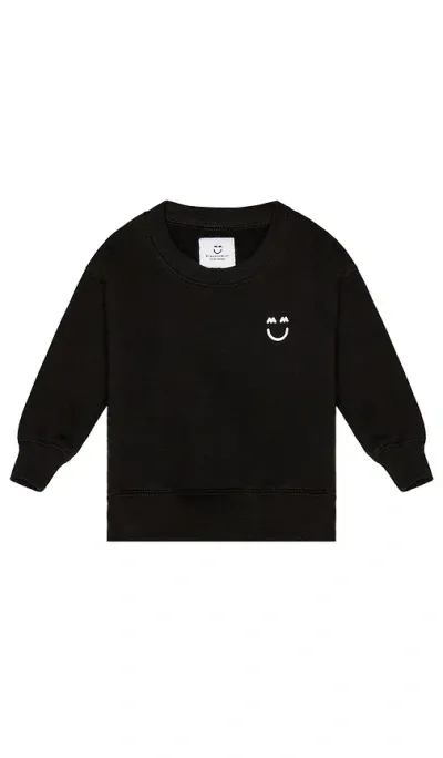 Miles And Milan Kids' Sweatshirt Jackie In Black