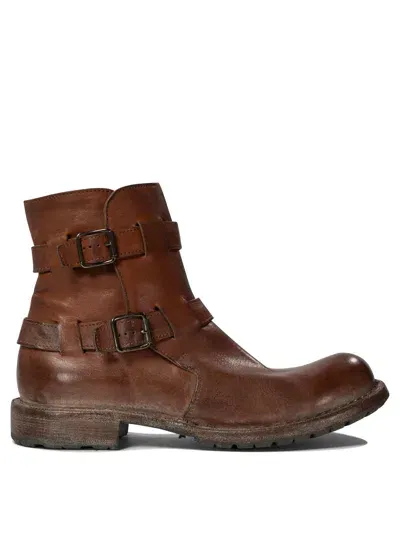 Moma Cusna Ankle Boots In Brown