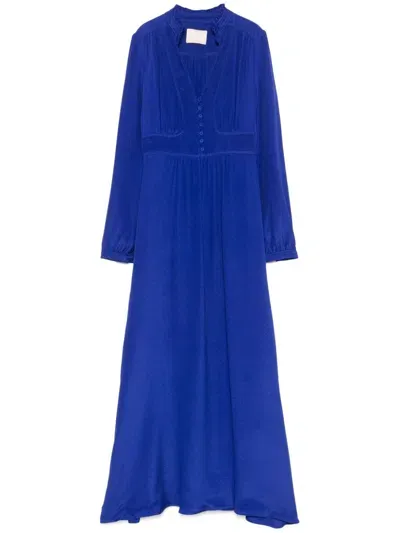 Momoní Jisho Maxi Dress In Blue